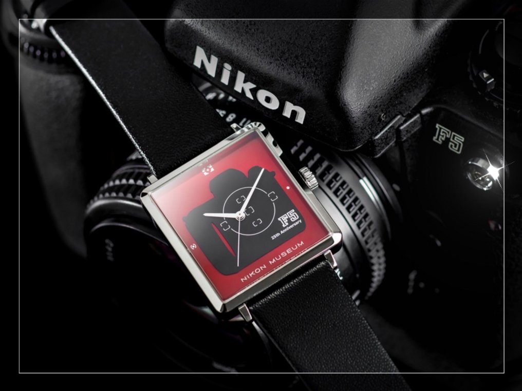 Nikon Official F5 Watch '25th Anniversary’ Nikon Museum 'Limited Edition' : 300 units only Analogt kamera #1.0