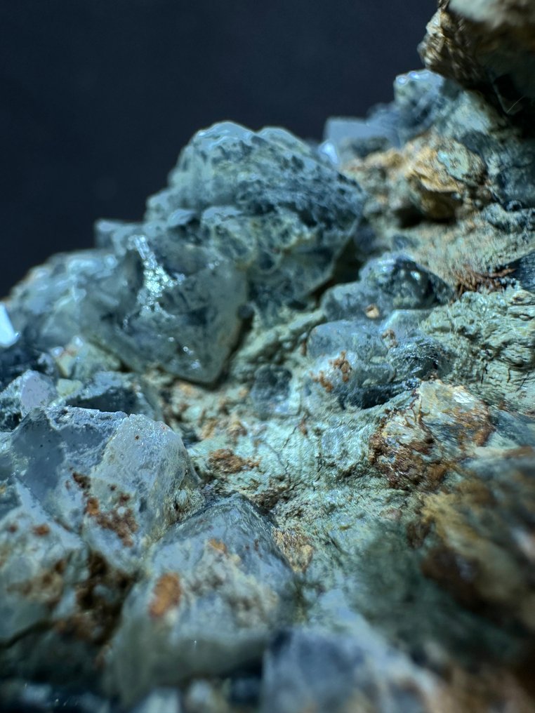 The giant of the OFIOLITI QUARZO BETA black Crystals - Height: 129 mm - Width: 91 mm- 1360 g - (1) #3.2