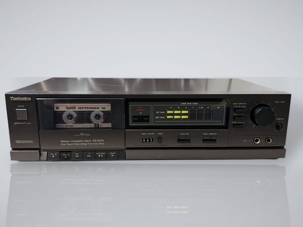 Technics - RS-B105 Äänikasettinauhuri #1.0