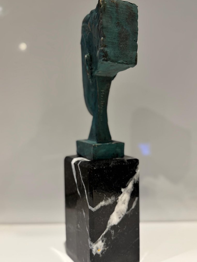 Φιγούρα - Glowa da Amedeo Modigliani - Πατιναρισμένος μπρούτζος #4.3