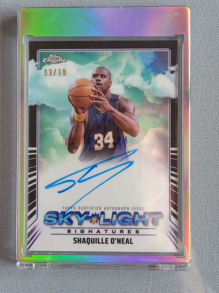 2024/25 Topps Chrome Shaquille O'Neal 09/10 Carte autographiée - 1 Card - Excellent (EX) #1.0