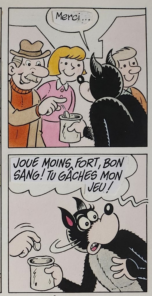 Dubois, Claude - 1 Original page - Sylvain et Sylvette #3.2