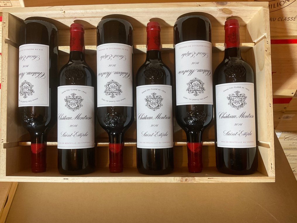 2016 Chateau Montrose - Saint-Estèphe 2ème Grand Cru Classé - 6 Flaskor (0,75L) #3.2