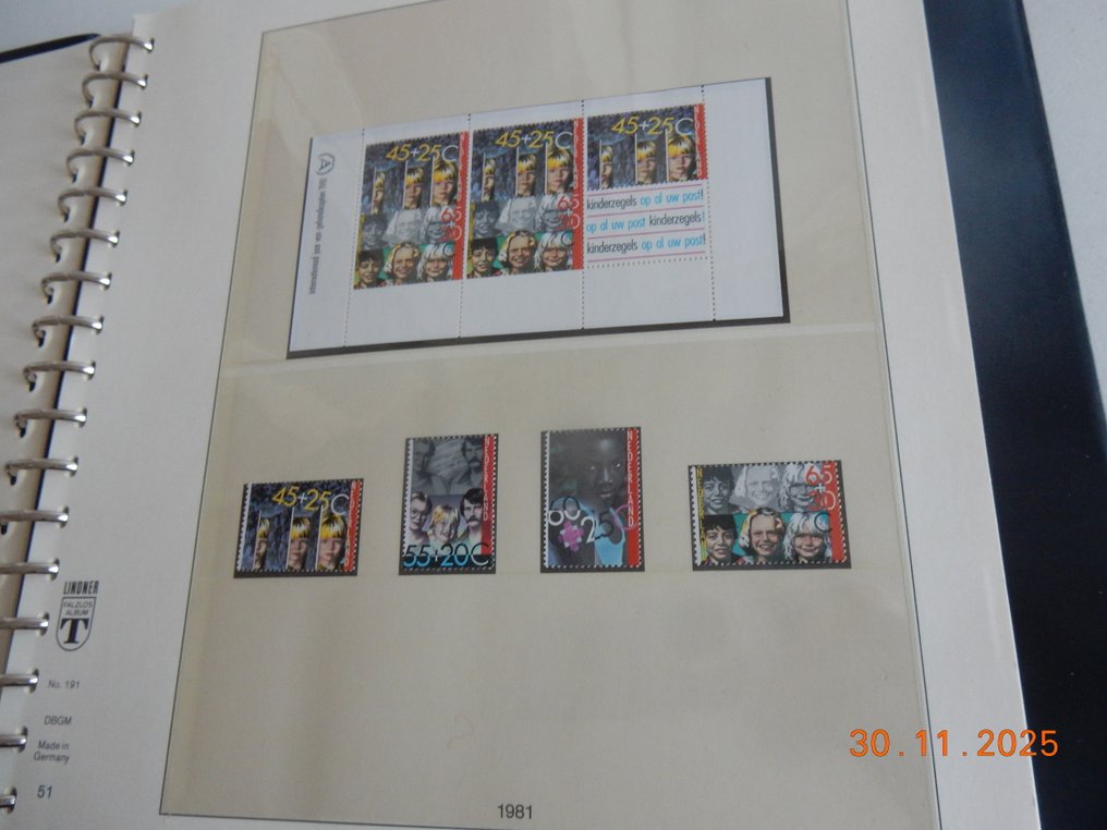 Netherlands 1981/1997 - Netherlands in 3 Lindner the luxury albums 1981-1997 - Spec. catalogus NVPH #4.3