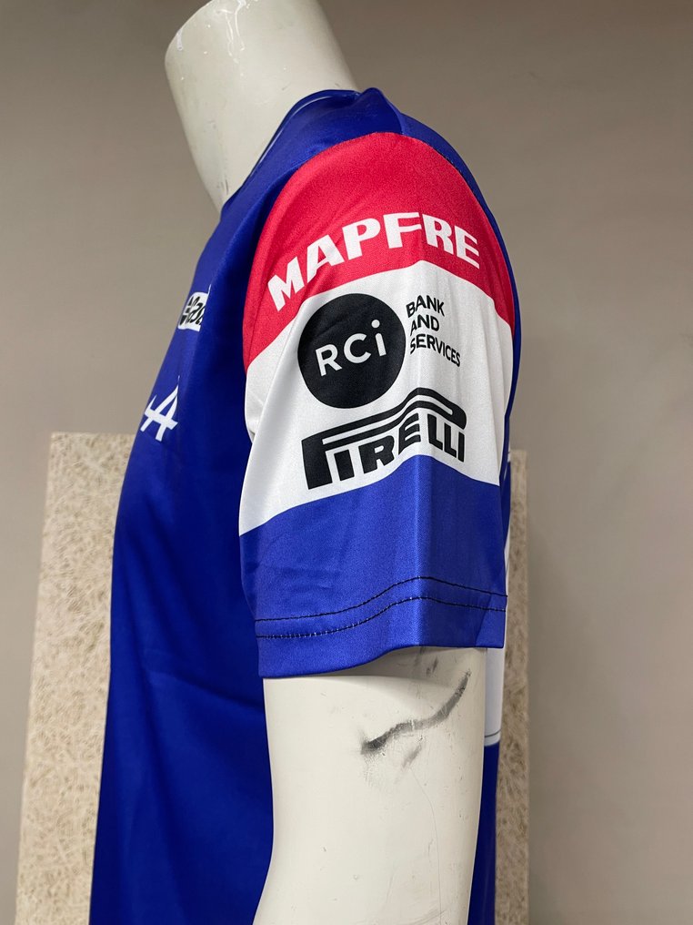 Alpine - Fórmula 1 - Fernando Alonso - Camiseta de automovilismo #1.0