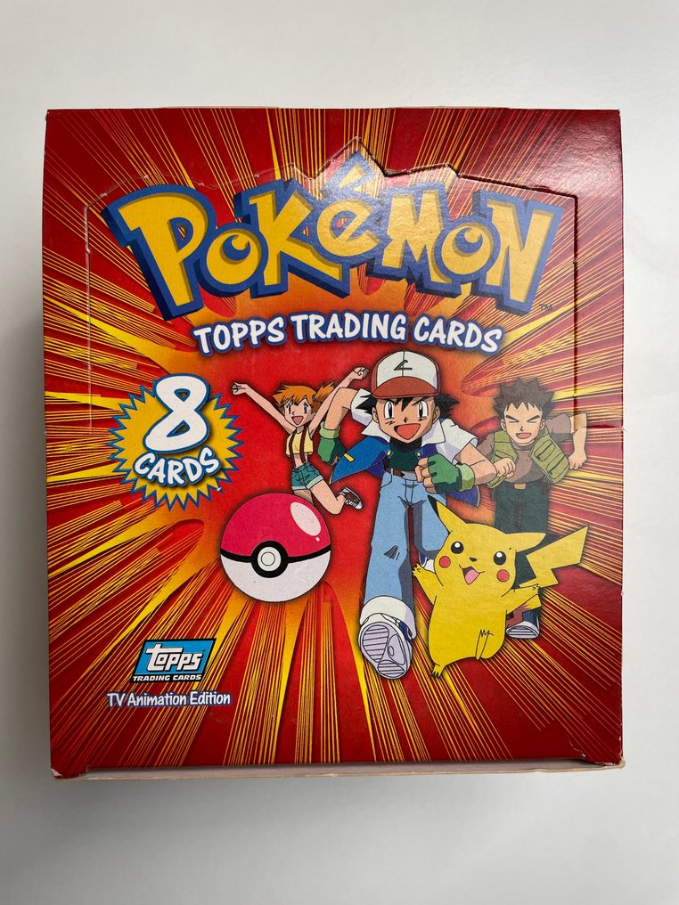 Pokémon - 1 Box - 1st Edition 1999 Pokémon Topps Trading Cards TV Animation Edition - Various sets #1.0