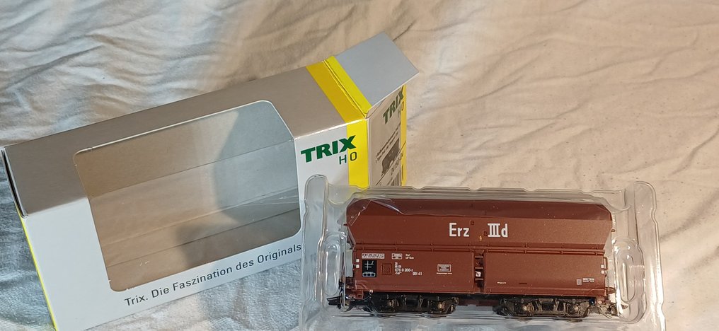 Trix H0 - 24150 - Modeltrein goederenwagonset (1) - DB #2.1