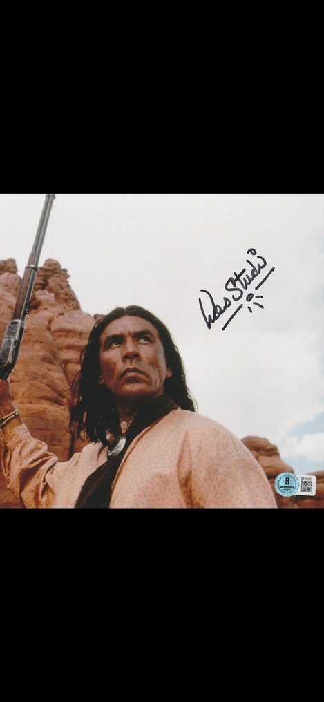 Dances With Wolves - Signed by Wes Studi (Toughest Pawnee) #4.3