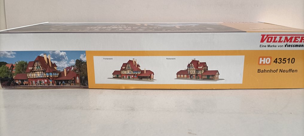 Vollmer, Faller H0 - HO 43510, 130886 - Model train building kits (2) - 2 sets in original packaging; one set still in foil. #4.3