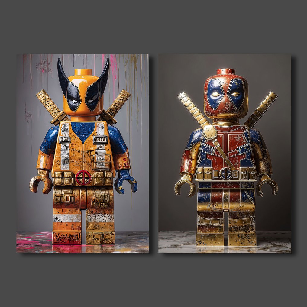 yamila - Díptico Mercenario: Kintsugi XIII. Wolverine y Deadpool: El Juego, la Herida y la Inmortalidad #1.0