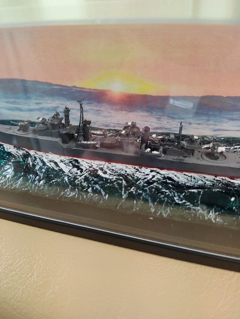 船舶立體模型 - 日本海军驱逐舰樱花1/700比例模型 #2.1