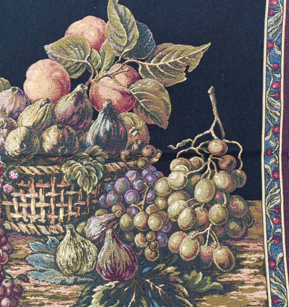 Natura morta, gobelin - Tapestry - 110 cm - 70 cm - Flemish style #4.3