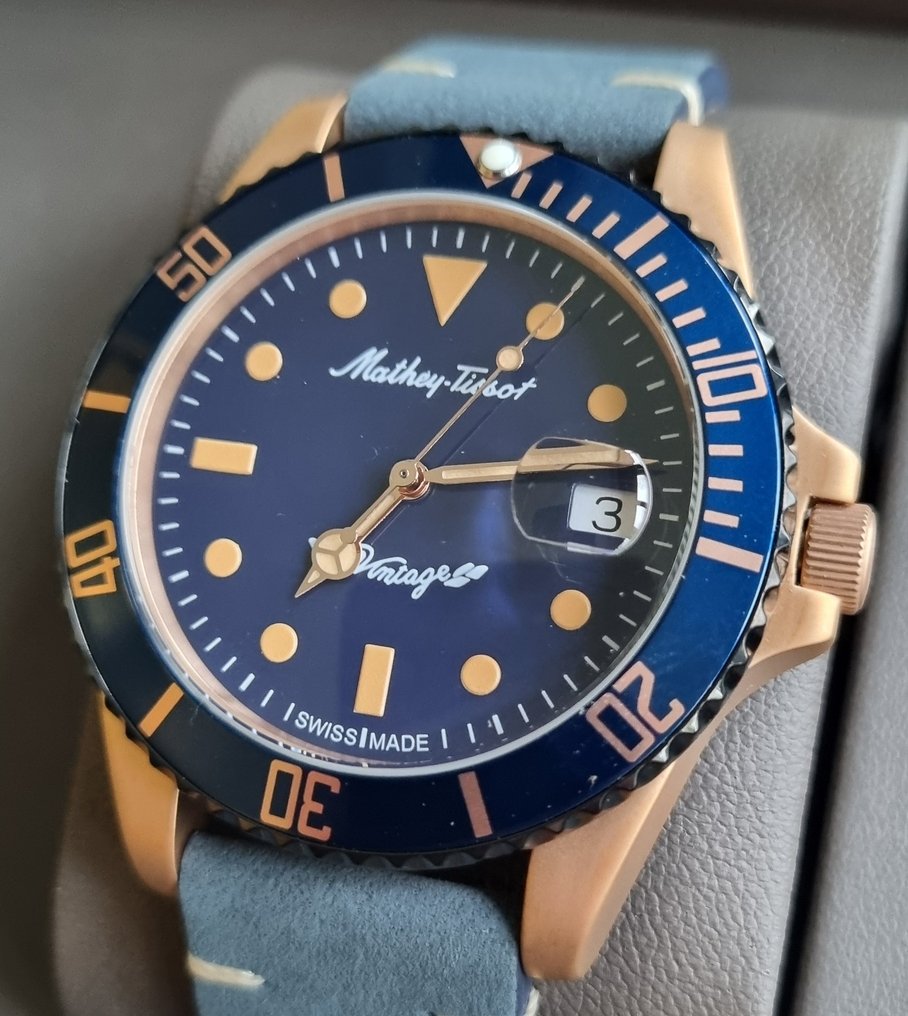 Mathey-Tissot - Mathy Vintage Bronze Automatic - Zonder Minimumprijs - Heren - 2025 #2.1
