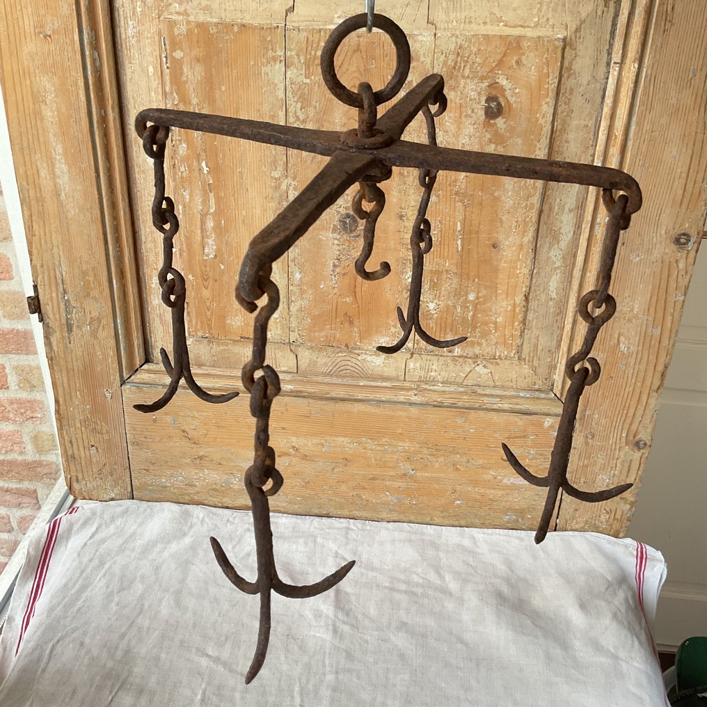 装饰饰品 - 古董锻铁装饰品——可用作野性皇冠、厨房皇冠 - 法国 #3.2