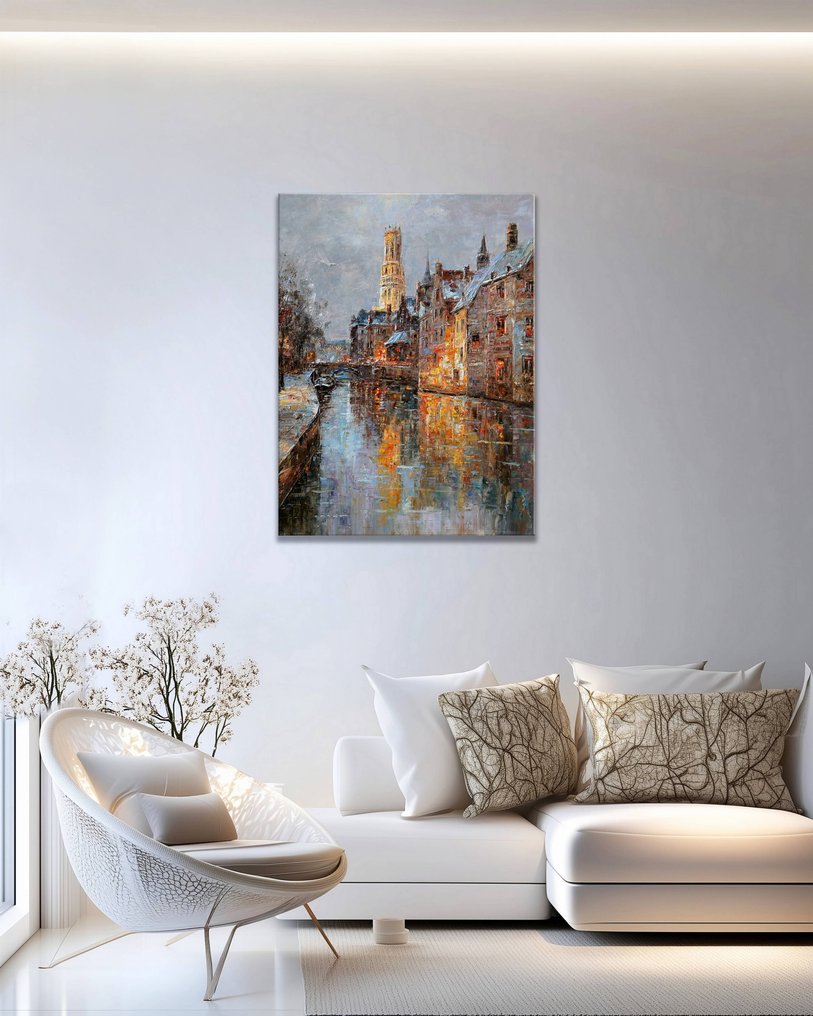 StefanoArt - Bruges Canal #2.1