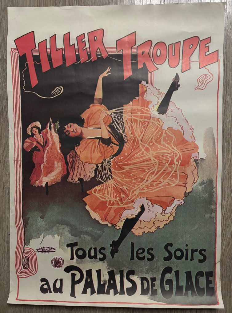 John Hassall (1868-1948) - Tiller Troupe – Palais de Glace, Belle Époque - 1970s #1.0