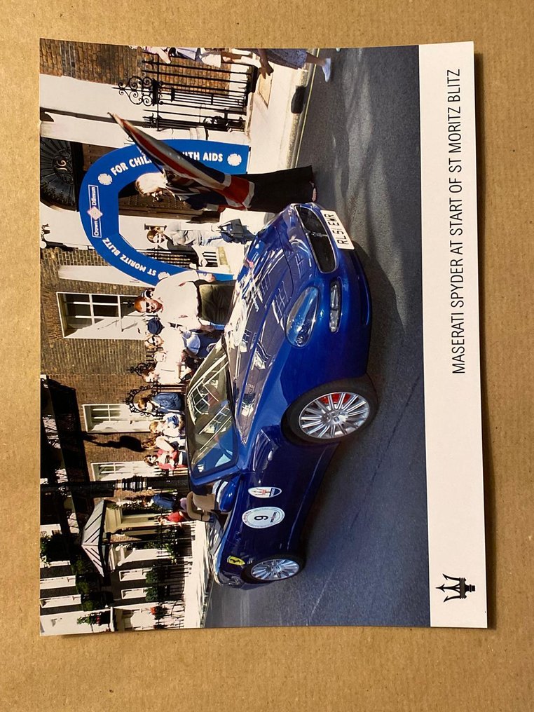 Brochure - Maserati - Presseunterlagen verschiedener Modelle #1.0