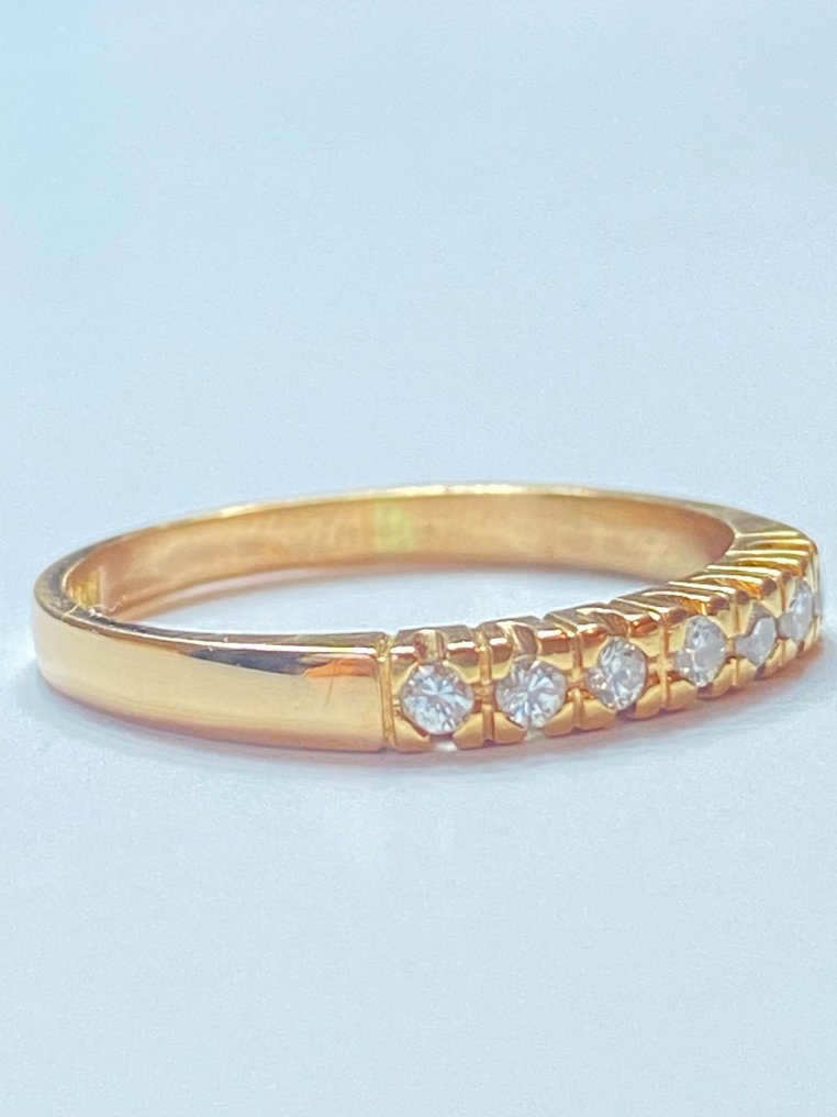 χωρίς τιμή ασφαλείας - Δαχτυλίδι - 18 καράτια Κίτρινο χρυσό Διαμάντι (Φυσικό) #3.2