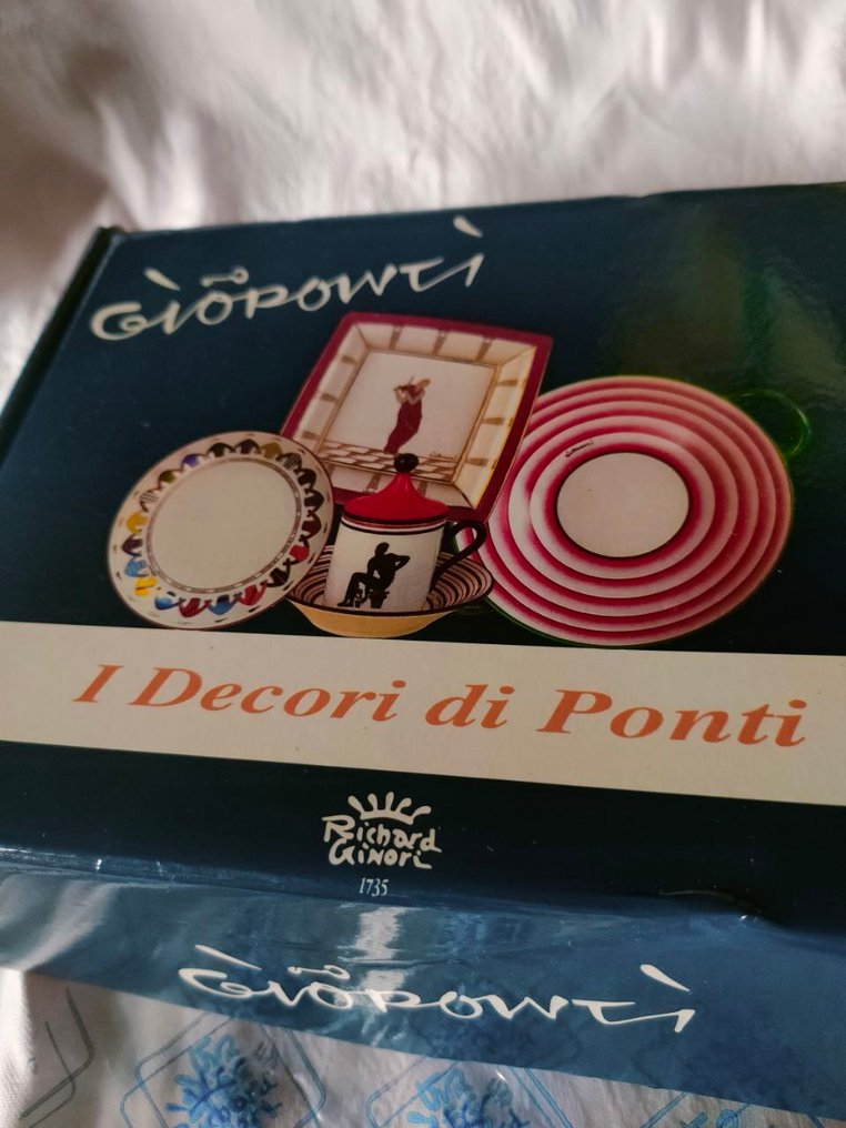 Richard Ginori - Gio Ponti - Πιάτο - Ornamentale - Πορσελάνη #2.1