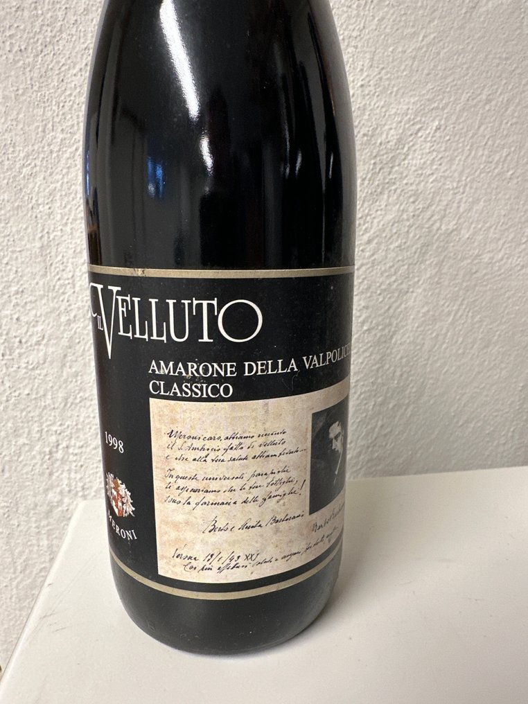 1998 Meroni, Il Velluto - Amarone della Valpolicella Classico - 6 Bottles (0.75L) #2.1