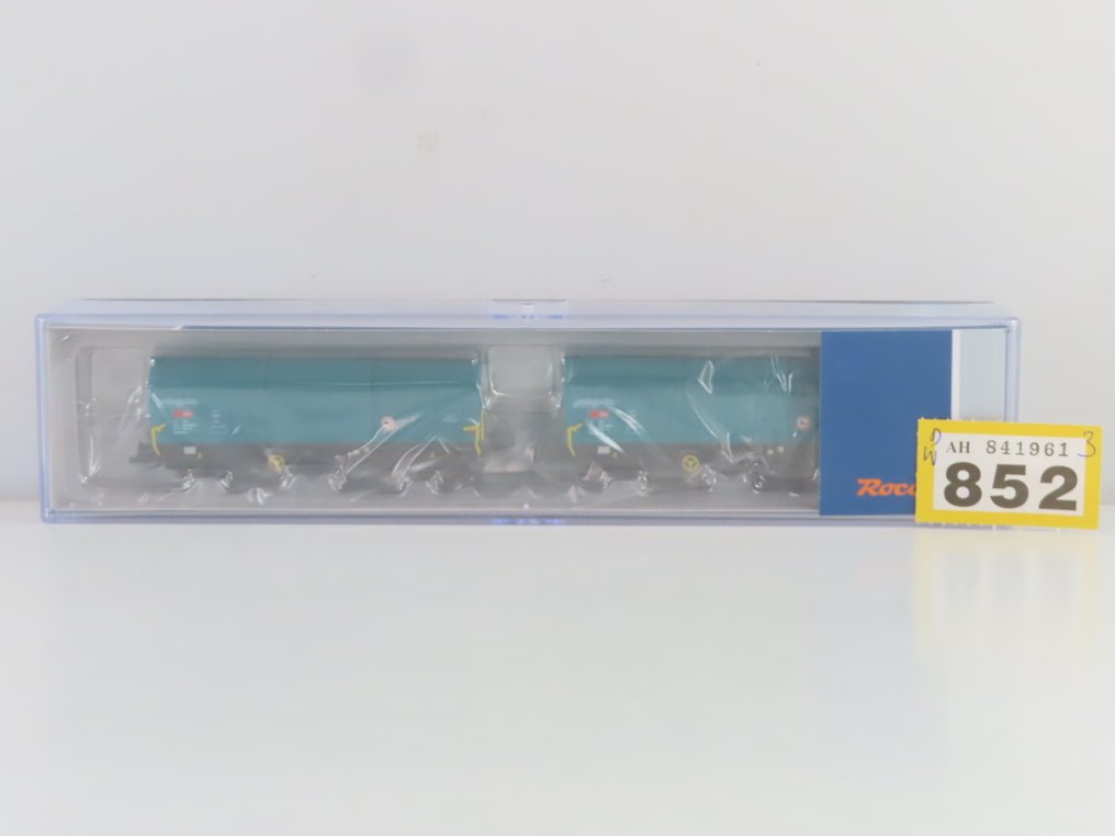 Roco TT - 6680014 - Model train freight wagon set (1) - 2 telescope wagons of type Shimmns - SBB #1.0