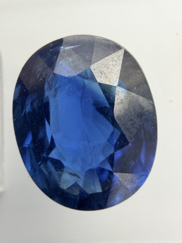 Niebieski Szafir - 3.06 ct - Antwerp Laboratory for Gemstone Testing (ALGT) - Brak leczenia #4.3