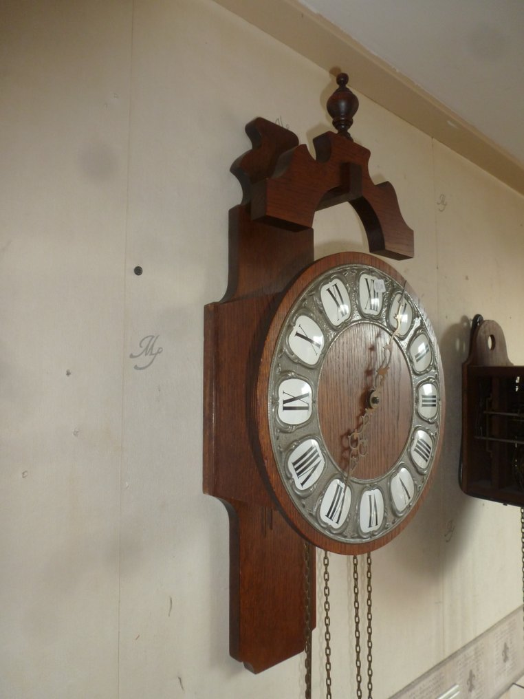 Pendulum clock - - Oak - 1950-1960 #1.0