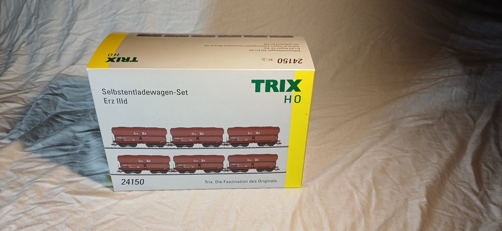 Trix H0 - 24150 - Modeltrein goederenwagonset (1) - DB #1.0