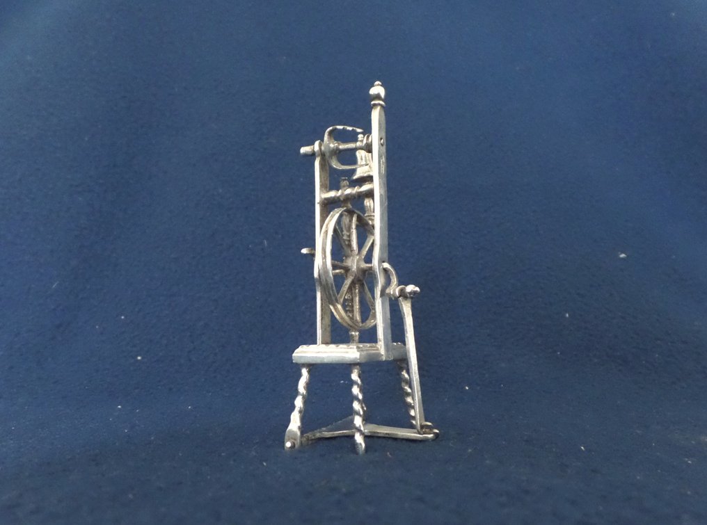 Frederik 1 van Strant - 1706 - 1727 - Figura in miniatura - .934 argento #4.3