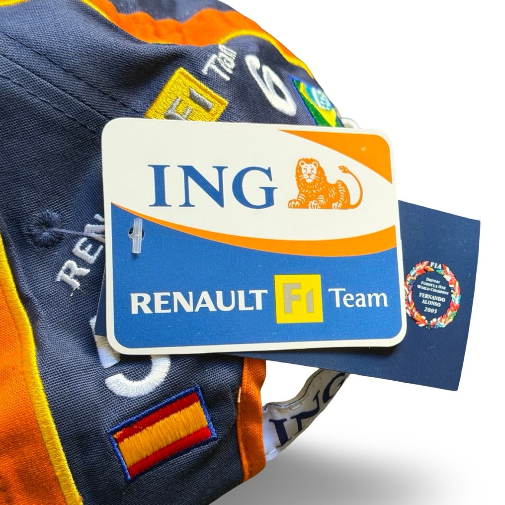 ING Renault F1 Team - Παγκόσμιο Πρωτάθλημα της Formula One - Fernando Alonso - 2008 - Καπέλο μπέιζμπολ #3.2