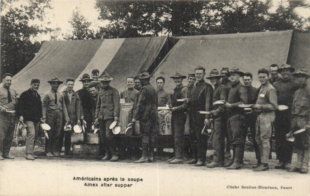 Ranska - Sotilaskasarmit ja -elämä - erityisesti ensimmäisen maailmansodan aikaan ja kasarmielämän eri - Postikortti (100) - 1900-1940 #1.0