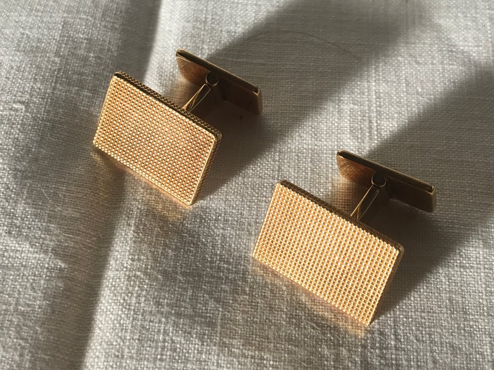 Piaget - Cufflinks - 18 kt. Yellow gold - Original Piaget Box #2.1