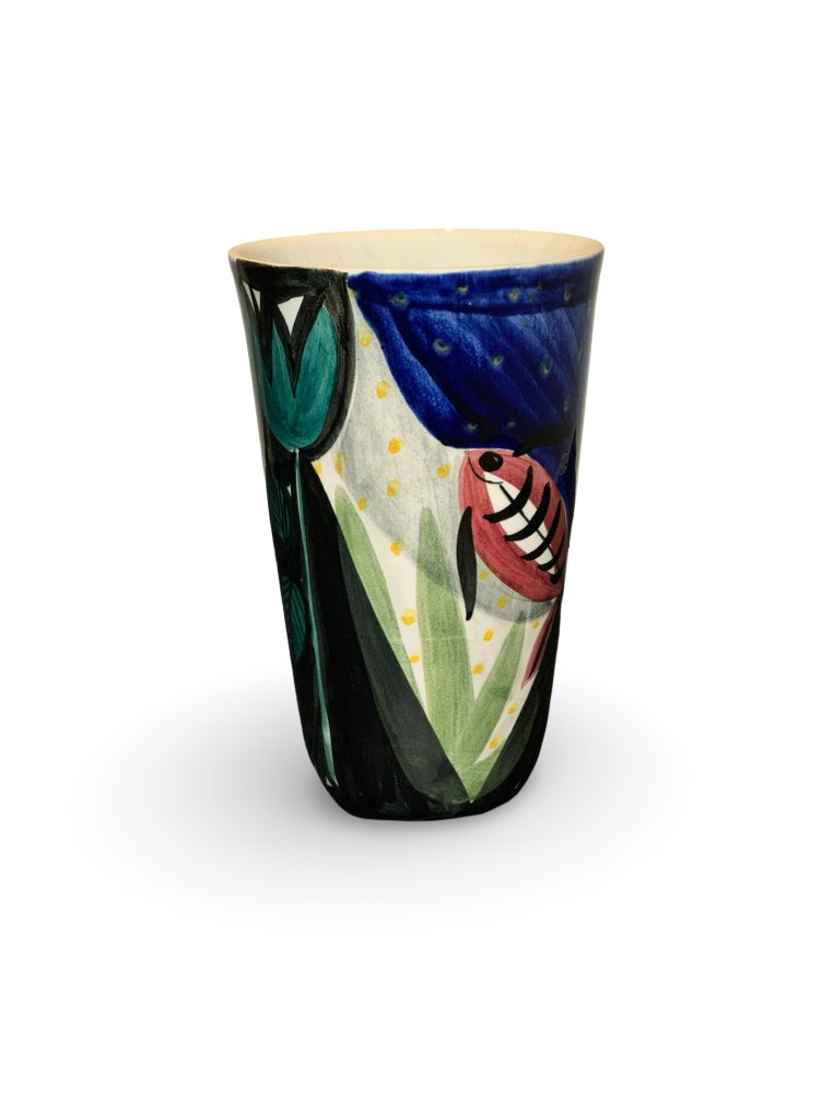 Stavangerflint - Inger Waage - Vase  - Porcelain #1.0