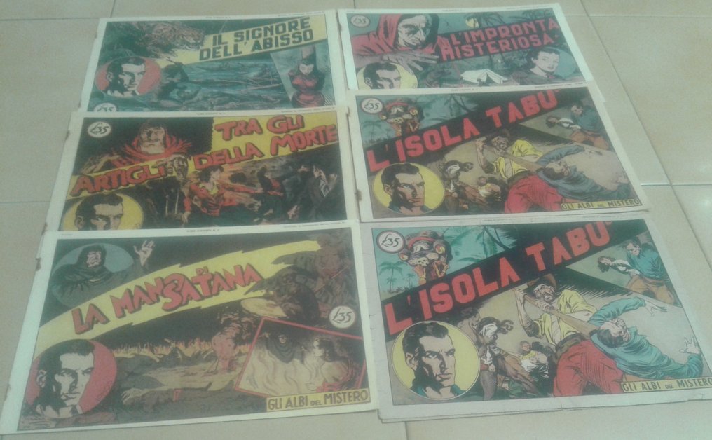 Ipnos n° 5 originale Audace - e riedizione completa 1/5 - 6 Comic collection #1.0