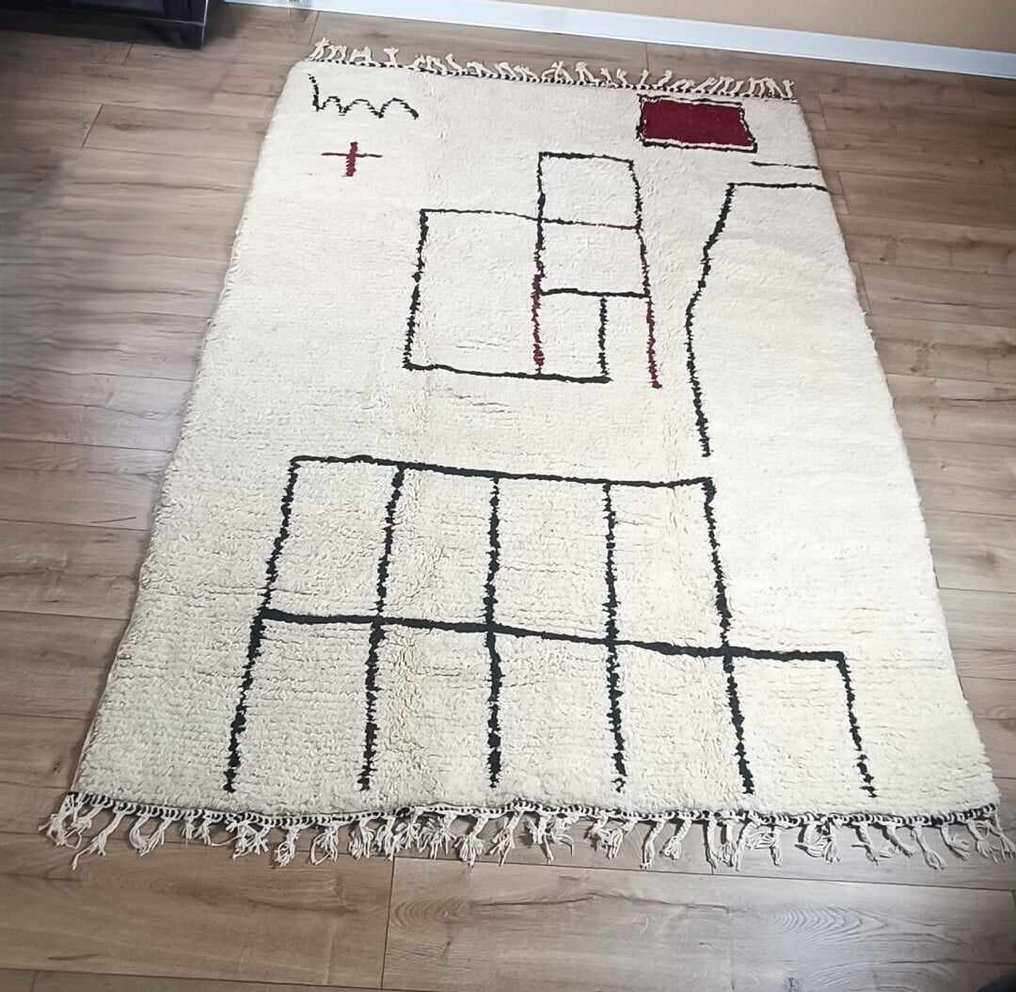 Berbertæppe, gulvtæppe Beni Mellal-tæppe - Tæppe - 276 cm - 200 cm - Type B4.1 #1.0