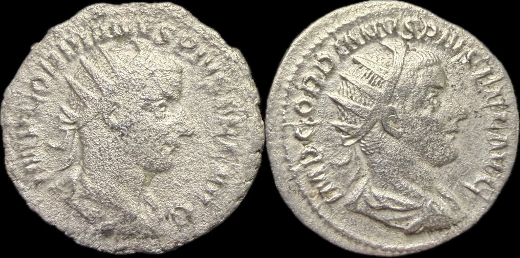 Empire romain. Gordien III (238-244 apr. J.-C.). Lot of 2 AR Antoniniani (Sans Prix de Réserve) #1.0