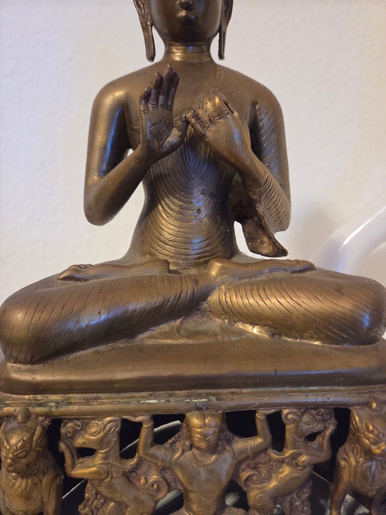 48 厘米的释迦牟尼佛或金刚佛Vairochana - 印度 #4.3