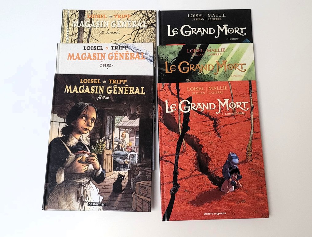 Magasin Général T1 à T3 + Le Grand Mort T1 à T3 - 6x C - 6 Album - First edition - 2006/2011 #1.0