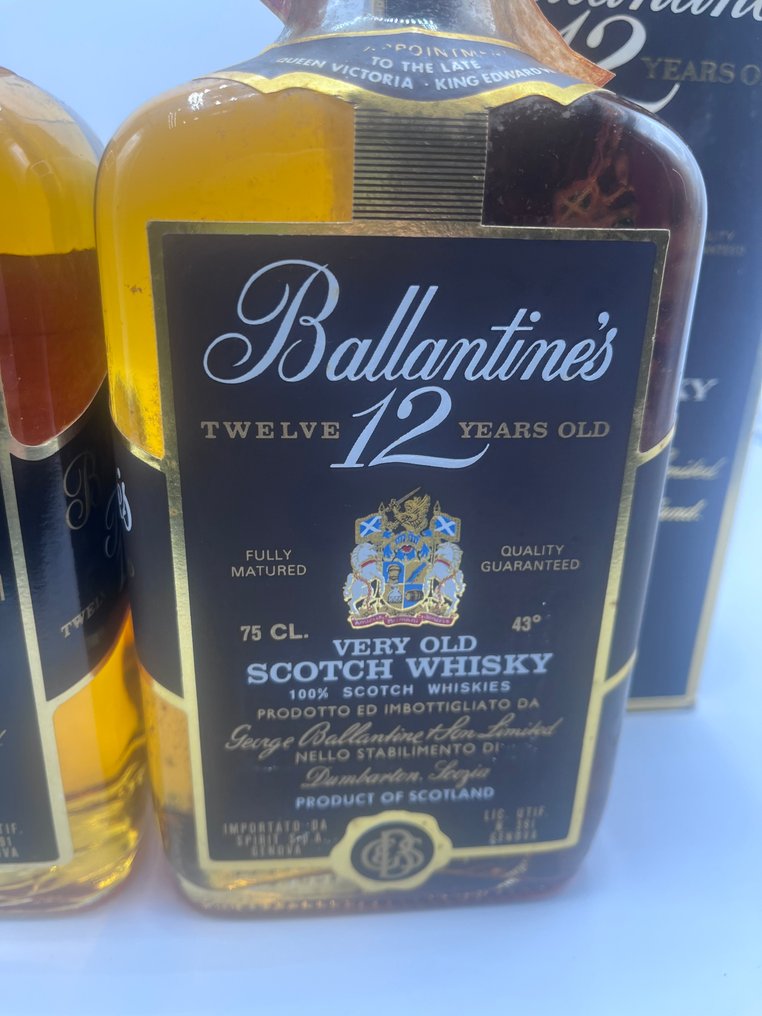 Ballantine's 12 years old  - b. 1970s - 75cl - 2 bottles #2.1