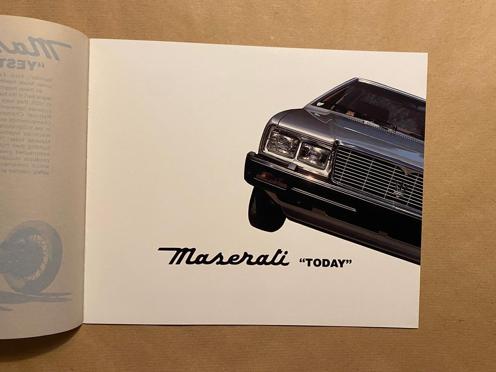 Brochure - Maserati - Quattroporte + Merak SS #3.2
