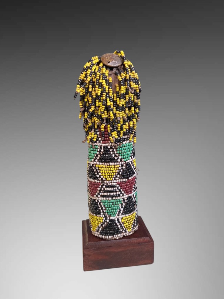poupée Zoulou , afrique du sud - Poupée Zulu ( 22 cm) - zulu - Afrique du Sud #1.0