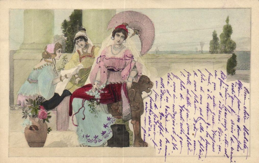 维也纳风景 - 有趣的收藏 - 出版者 M. Munk 维也纳 - 编号风景照片 - 明信片 (86) - 1900-1930 #4.3