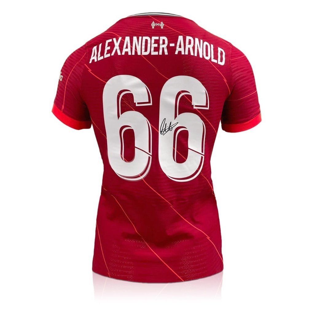 Liverpool - Premier League - Trent Alexander-Arnold - Premium Frame – Museum Quality - 2021 - Maillot #3.2