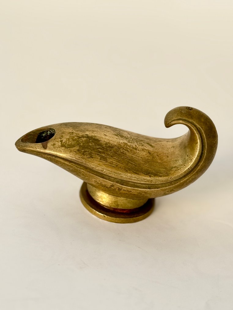 Navette/ Bateau à encens - Encensoir - Rare 1,5 kg - Bronze doré #1.0