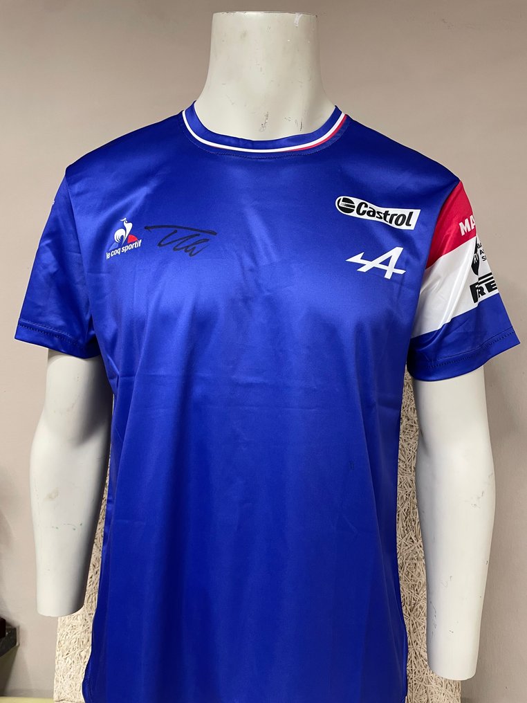 Alpine - Fórmula 1 - Fernando Alonso - Camiseta de automovilismo #1.0