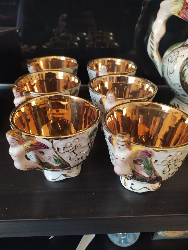 Capodimonte - Capodimonte - Tea service (15) - Porcelain #1.0