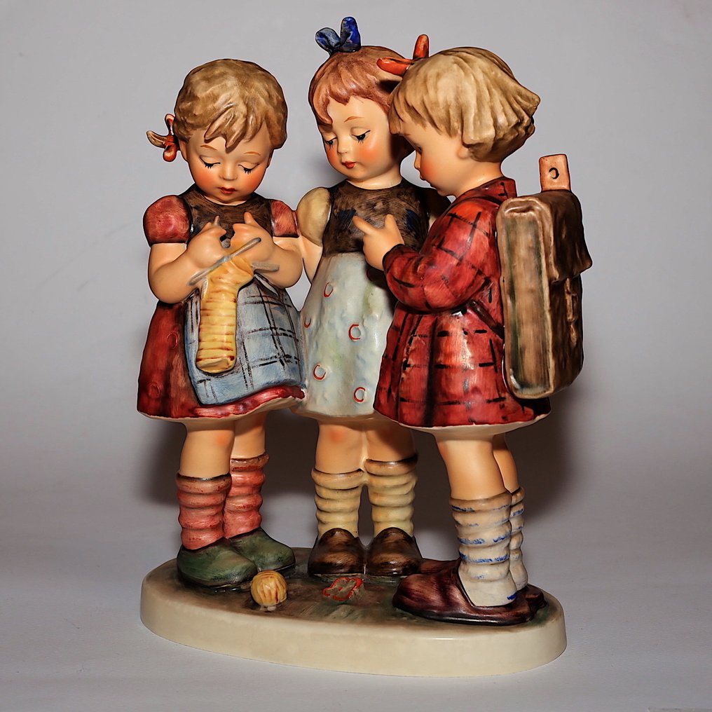 Goebel - Hummel 177 III - 小雕像, "Scolarette" - TMK6 - 24 cm - 瓷 - 1979 #1.0