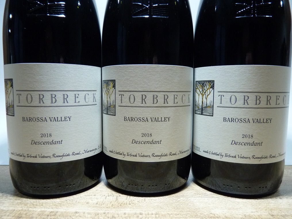 2018 Torbreck Descendant - 巴罗莎谷 - 3 Bottles (0.75L) #1.0