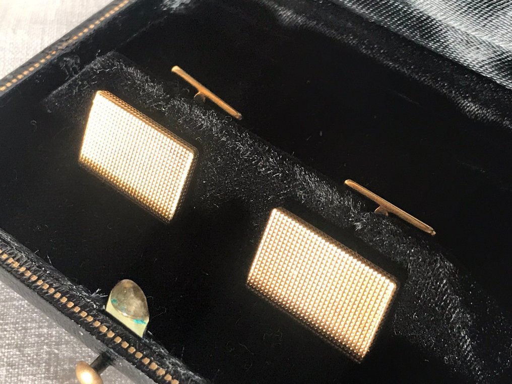 Piaget - Cufflinks - 18 kt. Yellow gold - Original Piaget Box #1.0