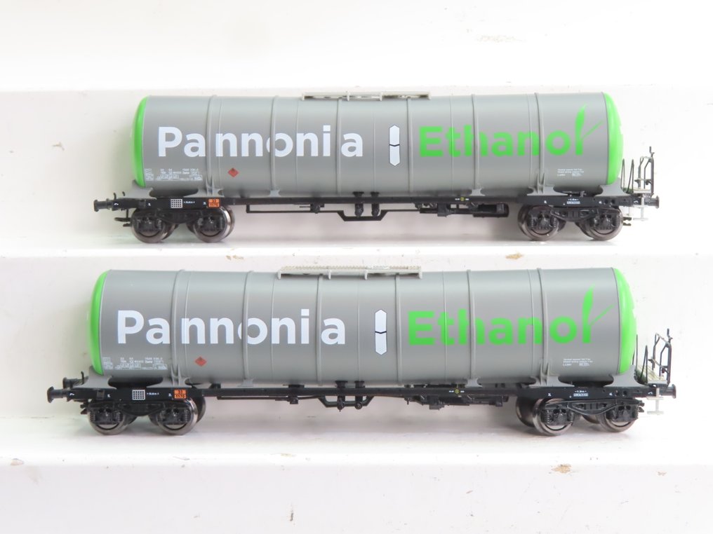 Igra Model TT - 809779 - Model train freight carriage (2) - 4-axle tank wagons - Pannonia #1.0